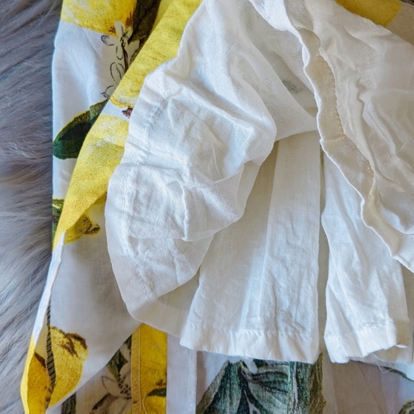 HEARTS AND FOUND Rosalie Lemon Dress S - Picture 4 of 4